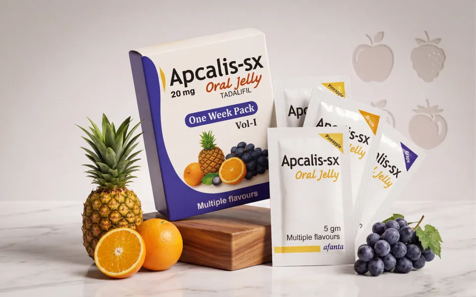 Apcalis SX Oral Jelly 20mg – tadalafil w formie żelu