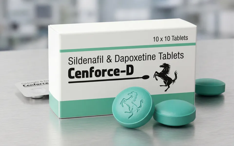 Cenforce D 160mg – sildenafil i dapoksetyna na potencję