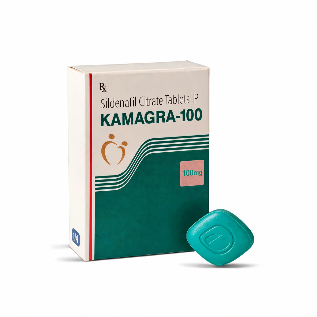 Opakowanie tabletek Kamagra Gold 100mg sildenafil na erekcję