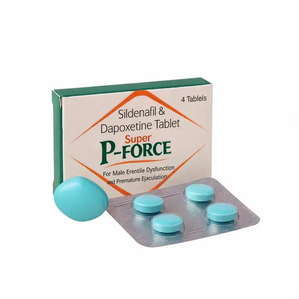 Super P-Force 160mg – sildenafil i dapoksetyna na potencję