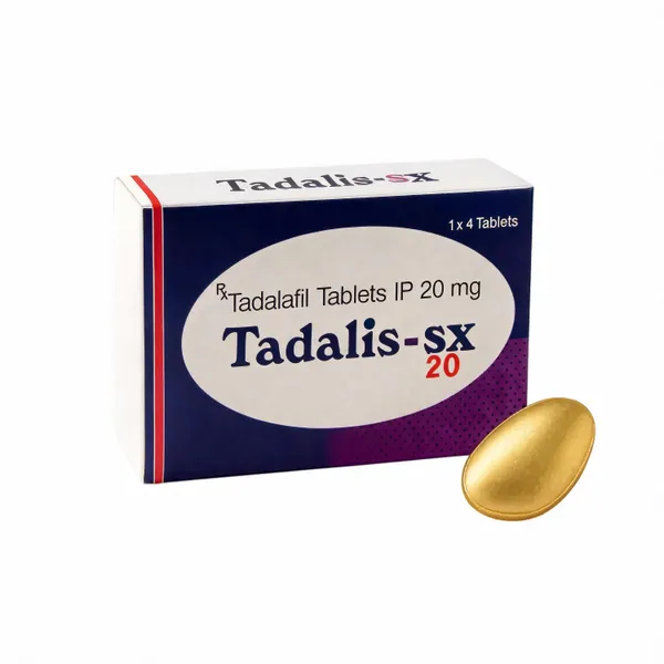 Tadalis SX 20mg – tadalafil na zaburzenia erekcji